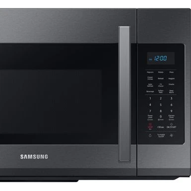 Samsung - 1.9 Cu. Ft. Over-the-Range Microwave With Sensor Cook - Black Stainless Steel 6 Samsung - 1.9 Cu. Ft. Over-the-Range Microwave With Sensor Cook - Black Stainless Steel - Image 4