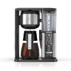 Ninja - 10-Cup Specialty Coffee Maker With Fold-Away Frother And Glass Carafe CM401 - Black/Stainless Steel -KitchenAid Shop ac8dad8c dd40 4af3 824f 97c559951cb5