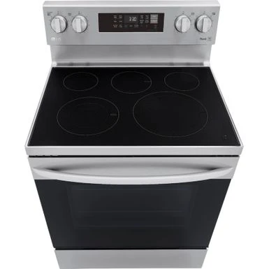 LG - 6.3 Cu. Ft. Smart Freestanding Electric Convection Range With Easy Clean, Air Fry And WideView Window - Stainless Steel 20 LG - 6.3 Cu. Ft. Smart Freestanding Electric Convection Range With Easy Clean, Air Fry And WideView Window - Stainless Steel - Image 18
