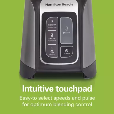 Hamilton Beach - PowerMax Professional Performance Blender Gray 18 Hamilton Beach - PowerMax Professional Performance Blender Gray - Image 16