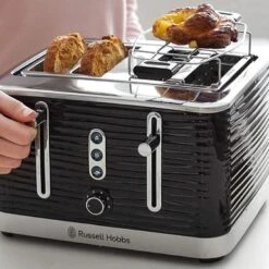 Russell Hobbs Old School 4 Slice Toaster In Black - Black 7 Russell Hobbs Old School 4 Slice Toaster In Black - Black -KitchenAid Shop b17d7e99 fa00 447f 8c38 b256b7c0eaf2