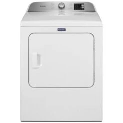 Maytag 7 Cu. Ft. White Electric Dryer With Moisture Sensing