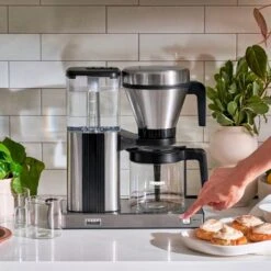 Bella Pro Series - 8-Cup Pour Over Coffee Maker - Stainless Steel -KitchenAid Shop b23b4912 33b7 56f3 a7aa 528bf830f544