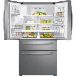 Samsung - 22.6 Cu. Ft. 4-Door French Door Counter Depth Refrigerator With FlexZone Drawer - Stainless Steel 23 Samsung - 22.6 Cu. Ft. 4-Door French Door Counter Depth Refrigerator With FlexZone Drawer - Stainless Steel -KitchenAid Shop b298eb8e eadc 5085 bd7d 53a6b96a4813