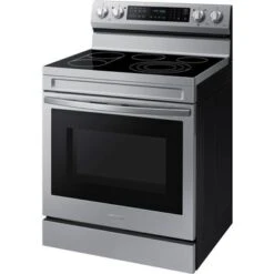 Samsung - 6.3 Cu. Ft. Freestanding Electric Convection+ Range With WiFi, No-Preheat Air Fry And Griddle - Stainless Steel -KitchenAid Shop b31c51f1 42f0 5da2 b684 7da2b5dd332a