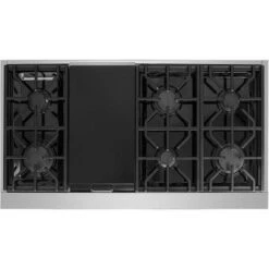 48 In. Professional Style Cooktop Stainless Steel With 6-Burners And With Griddle - Silver 7 48 In. Professional Style Cooktop Stainless Steel With 6-Burners And With Griddle - Silver -KitchenAid Shop b3b2beea 8e51 4870 a713 b8936284b456