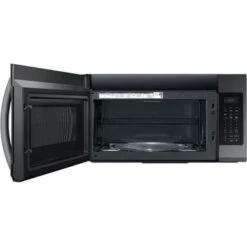 Samsung - 1.9 Cu. Ft. Over-the-Range Microwave With Sensor Cook - Black Stainless Steel 24 Samsung - 1.9 Cu. Ft. Over-the-Range Microwave With Sensor Cook - Black Stainless Steel -KitchenAid Shop b3b4be6e 24e3 57af b0ea db794ad45366