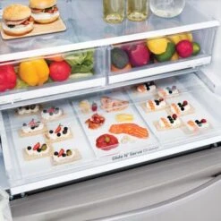 LG - 26.2 Cu. Ft. French Door Smart Refrigerator With Dual Ice Maker - Stainless Steel 39 LG - 26.2 Cu. Ft. French Door Smart Refrigerator With Dual Ice Maker - Stainless Steel -KitchenAid Shop b4bd7468 2101 5841 b2c3 3357b4ed8834