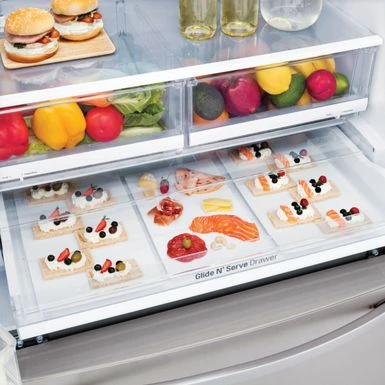 LG - 26.2 Cu. Ft. French Door Smart Refrigerator With Dual Ice Maker - Stainless Steel 20 LG - 26.2 Cu. Ft. French Door Smart Refrigerator With Dual Ice Maker - Stainless Steel - Image 18