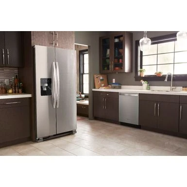 Whirlpool - 24.6 Cu. Ft. Side-by-Side Refrigerator - Stainless Steel 10 Whirlpool - 24.6 Cu. Ft. Side-by-Side Refrigerator - Stainless Steel - Image 8
