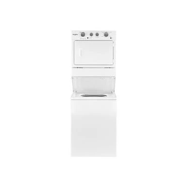 Whirlpool 3.5 Cu. Ft. White Gas Stacked Laundry Center 6 Whirlpool 3.5 Cu. Ft. White Gas Stacked Laundry Center - Image 4