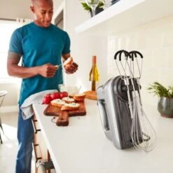 KitchenAid - 6 Speed Hand Mixer With Flex Edge Beaters - KHM6118 - Contour Silver 18 KitchenAid - 6 Speed Hand Mixer With Flex Edge Beaters - KHM6118 - Contour Silver -KitchenAid Shop b54db320 f12f 5b3b 8d00 b43441ced3c1