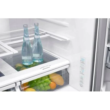 Samsung - 22.6 Cu. Ft. 4-Door French Door Counter Depth Refrigerator With FlexZone Drawer - Stainless Steel 13 Samsung - 22.6 Cu. Ft. 4-Door French Door Counter Depth Refrigerator With FlexZone Drawer - Stainless Steel - Image 11