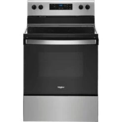 Whirlpool - 5.3 Cu. Ft. Freestanding Electric Range With Keep Warm Setting - Stainless Steel