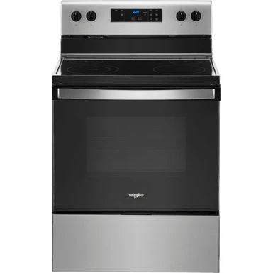Whirlpool - 5.3 Cu. Ft. Freestanding Electric Range With Keep Warm Setting - Stainless Steel 3 Whirlpool - 5.3 Cu. Ft. Freestanding Electric Range With Keep Warm Setting - Stainless Steel