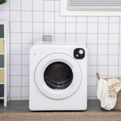 HOMCOM Compact Laundry Dryer Machine, 1300W, 3.22 Cu. Ft. Electric Portable Clothes Dryer With 7 Drying Modes - 23.5" X 20" X 27.5" - White 16 HOMCOM Compact Laundry Dryer Machine, 1300W, 3.22 Cu. Ft. Electric Portable Clothes Dryer With 7 Drying Modes - 23.5" X 20" X 27.5" - White -KitchenAid Shop b7df09c3 b4cc 4019 94d3 03ce4f6ac0bc