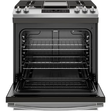 GE - 5.3 Cu. Ft. Slide-In Gas Range - Stainless Steel 5 GE - 5.3 Cu. Ft. Slide-In Gas Range - Stainless Steel - Image 3