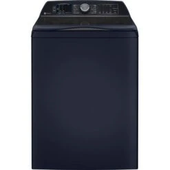 GE Profile - 5.4 Cu. Ft. High Efficiency Smart Top Load Washer With Built-in Alexa Voice Assistant And Smarter Wash Technology - Sapphire Blue