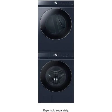 Samsung - BESPOKE 5.3 Cu. Ft. Ultra Capacity Front Load Washer With AI OptiWash And Auto Dispense - Brushed Navy 11 Samsung - BESPOKE 5.3 Cu. Ft. Ultra Capacity Front Load Washer With AI OptiWash And Auto Dispense - Brushed Navy - Image 9