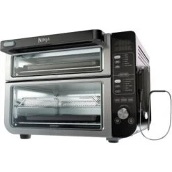 Ninja - 12-in-1 Smart Double Oven, FlexDoor, Smart Thermometer, Smart Finish, Rapid Top Oven, Convection & Air Fry Bottom Oven - Stainless Steel/Black 22 Ninja - 12-in-1 Smart Double Oven, FlexDoor, Smart Thermometer, Smart Finish, Rapid Top Oven, Convection & Air Fry Bottom Oven - Stainless Steel/Black -KitchenAid Shop b97f7a83 5146 528c b698 9a876832ffaa