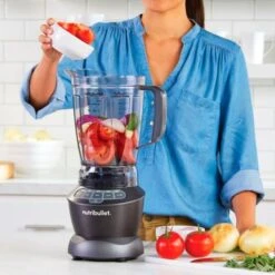 Nutribullet Blender Full Size Combo 1200 Watt 640z NBF50500 - Gray -KitchenAid Shop b9a56b36 9dfd 5a0a aa14 71b18ae10a05