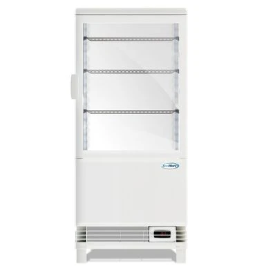 KoolMore Countertop Commercial Refrigerator Display Case - 3 Cu. Ft -White 6 KoolMore Countertop Commercial Refrigerator Display Case - 3 Cu. Ft -White - Image 4
