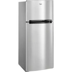 Whirlpool - 17.7 Cu. Ft. Top-Freezer Refrigerator - Monochromatic Stainless Steel -KitchenAid Shop bb7808b0 1cad 5d0b 8ea1 f9295e4a43e7
