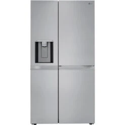 LG 27-Cu. Ft. Side-by-Side Door-in-Door Refrigerator With Craft Ice, Stainless Steel