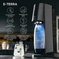 SodaStream - E-TERRA Sparkling Water Maker - Black 12 SodaStream - E-TERRA Sparkling Water Maker - Black -KitchenAid Shop bbc55659 495a 5c35 ad44 5830d3738468