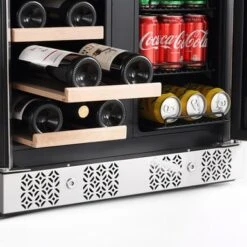 30 In. Freestanding 96-Can Beverage Center Cooler And 33-Bottle Wine Cellar Refrigerator - Stainless Steel 17 30 In. Freestanding 96-Can Beverage Center Cooler And 33-Bottle Wine Cellar Refrigerator - Stainless Steel -KitchenAid Shop bbc9888e 18df 411a b3dd 6147b9bd52b2