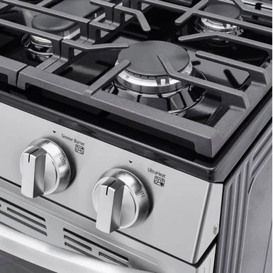 LG - 5.8 Cu. Ft. Smart Freestanding Gas True Convection Range With EasyClean And InstaView - Stainless Steel 8 LG - 5.8 Cu. Ft. Smart Freestanding Gas True Convection Range With EasyClean And InstaView - Stainless Steel - Image 6