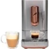 Café - Affetto Automatic Espresso Machine With 20 Bars Of Pressure, Milk Frother, And Built-In Wi-Fi - Steel Silver