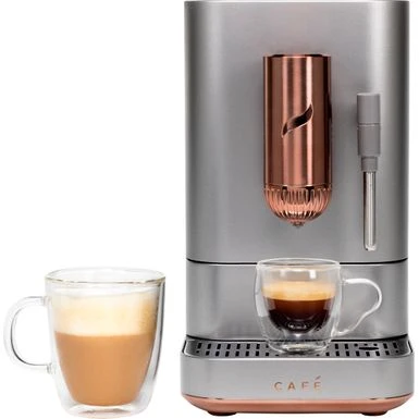 Café - Affetto Automatic Espresso Machine With 20 Bars Of Pressure, Milk Frother, And Built-In Wi-Fi - Steel Silver 3 Café - Affetto Automatic Espresso Machine With 20 Bars Of Pressure, Milk Frother, And Built-In Wi-Fi - Steel Silver