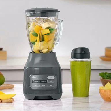 Oster® Oster - 2-in-1 Blender System With Blend-n-Go Cup - Gray 8 Oster® Oster - 2-in-1 Blender System With Blend-n-Go Cup - Gray - Image 6
