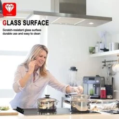 Gasland Chef 30"Built-in Radiant Electric Cooktop With 4 Burners, Electric Ceramic Cooktop Knob Control, 240V - Black -KitchenAid Shop bcdf8321 2156 4a96 8f8a 5184a59c7659