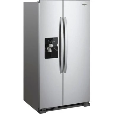 Whirlpool - 24.6 Cu. Ft. Side-by-Side Refrigerator - Stainless Steel 4 Whirlpool - 24.6 Cu. Ft. Side-by-Side Refrigerator - Stainless Steel - Image 2