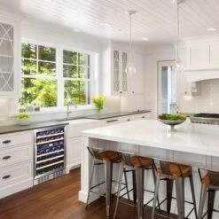 NewAir 24 Built-in 46 Bottle Dual Zone Compressor Wine Fridge, Quiet Operation With Beech Wood Shelves - Silver 19 NewAir 24 Built-in 46 Bottle Dual Zone Compressor Wine Fridge, Quiet Operation With Beech Wood Shelves - Silver -KitchenAid Shop bd6d5eef 725f 4427 bc39 139a09a6b450