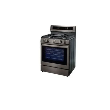 LG LRGL5825D 5.8 Cu Ft. Smart Wi-Fi Enabled True Convection InstaView Gas Range With Air Fry - Black Stainless Steel - Black Stainless Steel 5 LG LRGL5825D 5.8 Cu Ft. Smart Wi-Fi Enabled True Convection InstaView Gas Range With Air Fry - Black Stainless Steel - Black Stainless Steel - Image 3