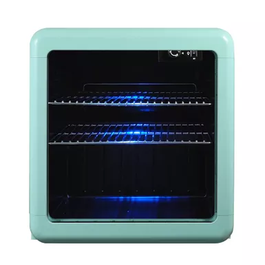 Magic Chef 1.7 Cu. Ft. Mint Green Retro Beverage Cooler 3 Magic Chef 1.7 Cu. Ft. Mint Green Retro Beverage Cooler
