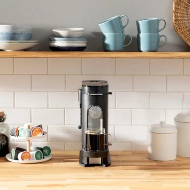 Ninja - Pods & Grounds Specialty Single-Serve Coffee Maker, K-Cup Pod Compatible With Built-In Milk Frother - Black 7 Ninja - Pods & Grounds Specialty Single-Serve Coffee Maker, K-Cup Pod Compatible With Built-In Milk Frother - Black - Image 5