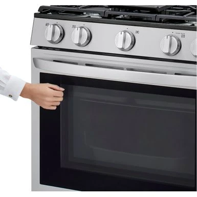 LG - 5.8 Cu. Ft. Smart Freestanding Gas True Convection Range With EasyClean And InstaView - Stainless Steel 9 LG - 5.8 Cu. Ft. Smart Freestanding Gas True Convection Range With EasyClean And InstaView - Stainless Steel - Image 7