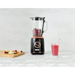 Haden Heritage 56 Ounce 5-Speed Retro Blender With Glass Jar - Black / Copper -KitchenAid Shop c126555e 2571 4d2a beee a85285399db4