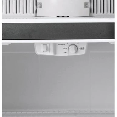 GE - 21.9 Cu. Ft. Garage-Ready Top-Freezer Refrigerator - Stainless Steel 5 GE - 21.9 Cu. Ft. Garage-Ready Top-Freezer Refrigerator - Stainless Steel - Image 3