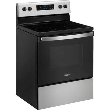 Whirlpool - 5.3 Cu. Ft. Freestanding Electric Range With Keep Warm Setting - Stainless Steel 4 Whirlpool - 5.3 Cu. Ft. Freestanding Electric Range With Keep Warm Setting - Stainless Steel - Image 2