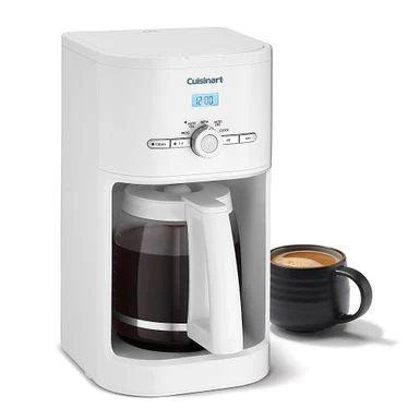 Cuisinart - Classic 12-Cup Coffeemaker - White 5 Cuisinart - Classic 12-Cup Coffeemaker - White - Image 3