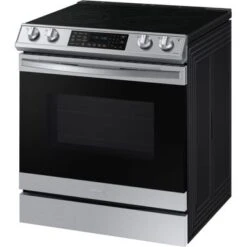 Samsung - 6.3 Cu. Ft. Front Control Slide-In Electric Convection Range With Air Fry & Wi-Fi, Fingerprint Resistant - Stainless Steel -KitchenAid Shop c371bf15 f2a9 59bd 9c42 fb769b3b8d29