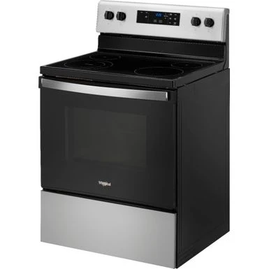 Whirlpool - 5.3 Cu. Ft. Freestanding Electric Range With Keep Warm Setting - Stainless Steel 5 Whirlpool - 5.3 Cu. Ft. Freestanding Electric Range With Keep Warm Setting - Stainless Steel - Image 3