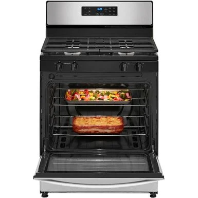 Whirlpool - 5.1 Cu. Ft. Freestanding Gas Range With Broiler Drawer - Stainless Steel 7 Whirlpool - 5.1 Cu. Ft. Freestanding Gas Range With Broiler Drawer - Stainless Steel - Image 5