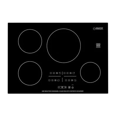 Equator 30" Built-in Induction Cooktop 4 Burner - Black 4 Equator 30" Built-in Induction Cooktop 4 Burner - Black - Image 2