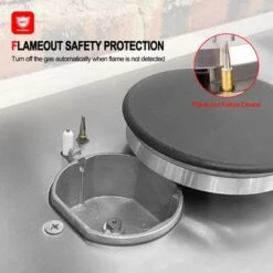 Gasland Chef 30" Gas Stovetop Stainless Steel 4 Italy Sabaf Burner Built-in Gas Cooktop NG/LPG Convertible - Black 15 Gasland Chef 30" Gas Stovetop Stainless Steel 4 Italy Sabaf Burner Built-in Gas Cooktop NG/LPG Convertible - Black -KitchenAid Shop c59df1aa 4583 41b7 b5c5 236492be1413